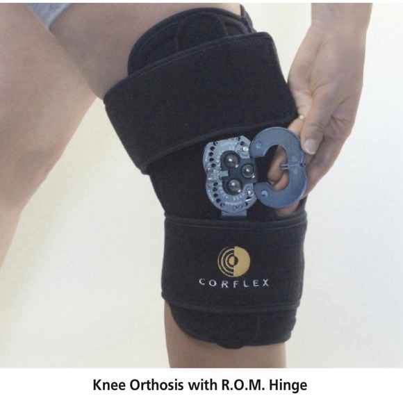 CRYO PNEUMATIC KNEE ORTHOSISW/ROM HINGE W/2 GELS